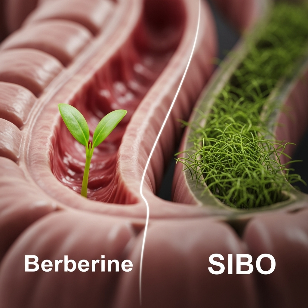 Berberyna a zespół rozrostu bakteryjnego jelita cienkiego (SIBO)