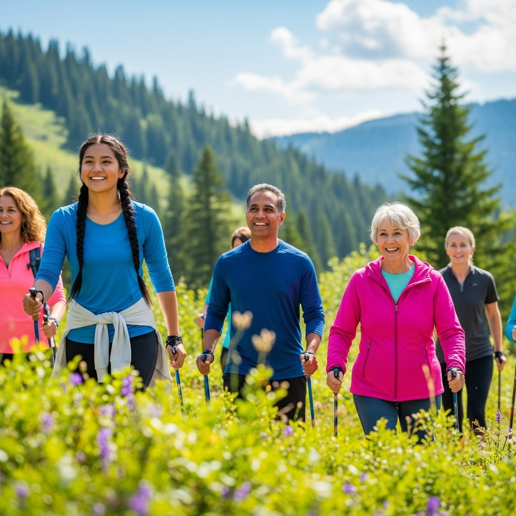 Odkryj zalety nordic walking: aktywność dla każdego