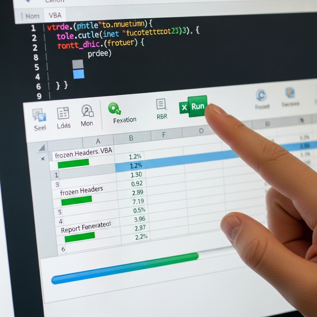 Usprawnij analizę danych: automatyzacja raportów w Excelu z wykorzystaniem VBA